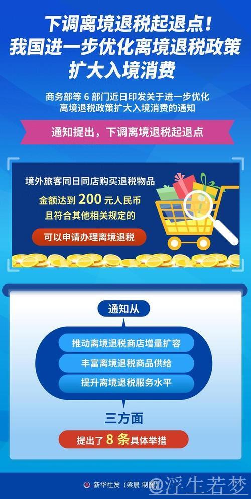 提升退税便捷性,激发入境消费潜力 提升退税便捷性,激发入境消费潜力